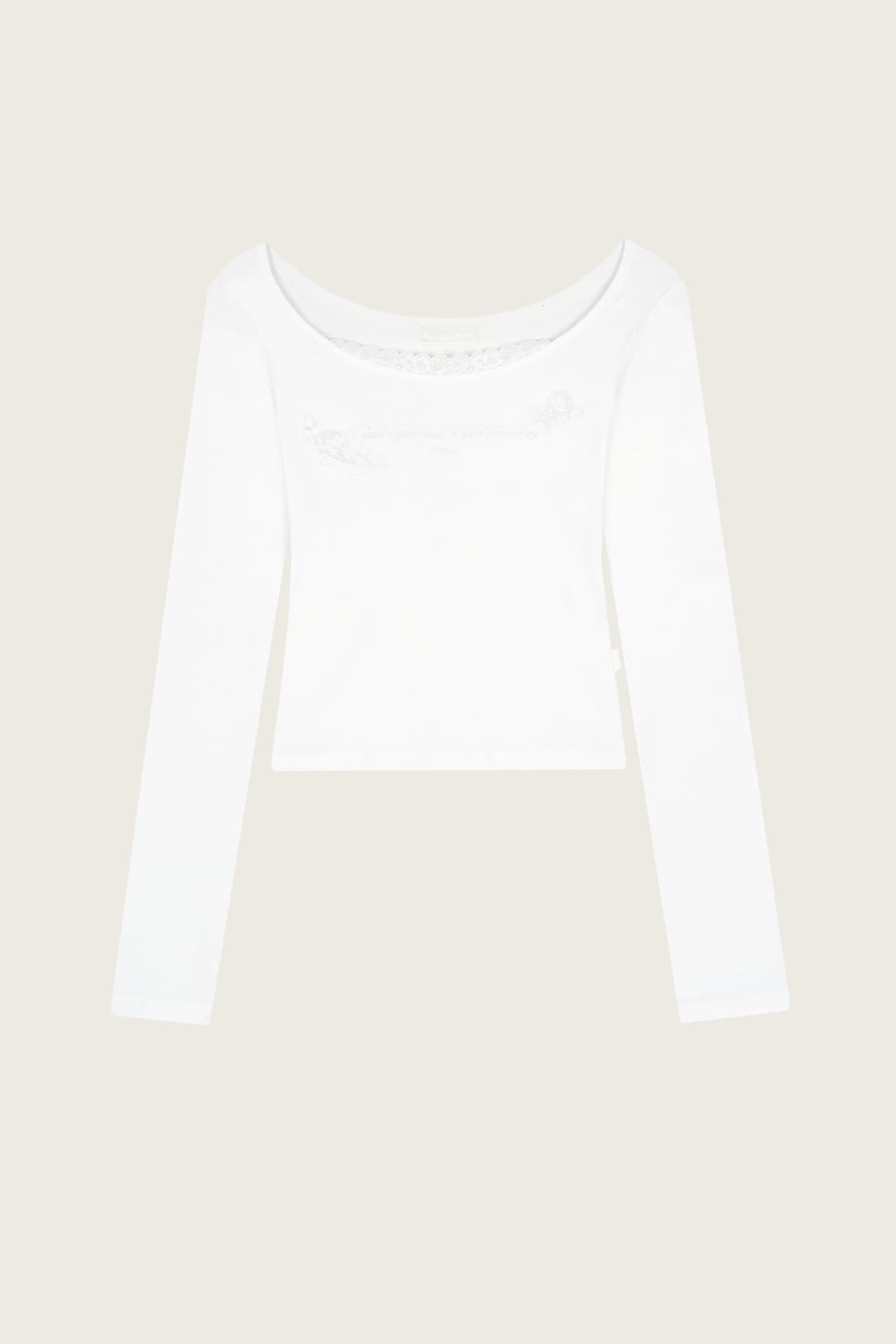 Love in Rose Top (White)