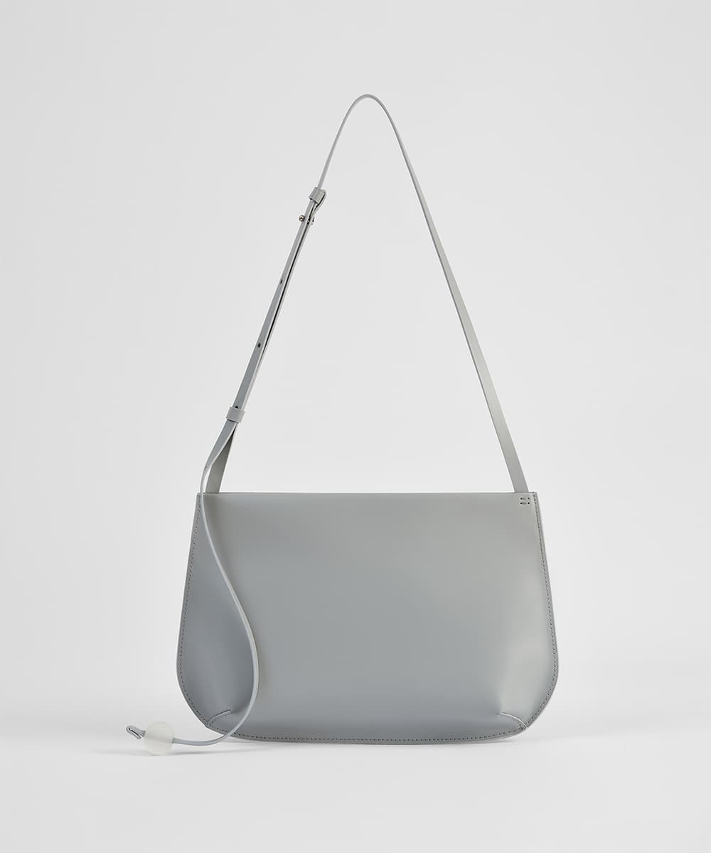 Pebble shoulder bag (Mint grey)