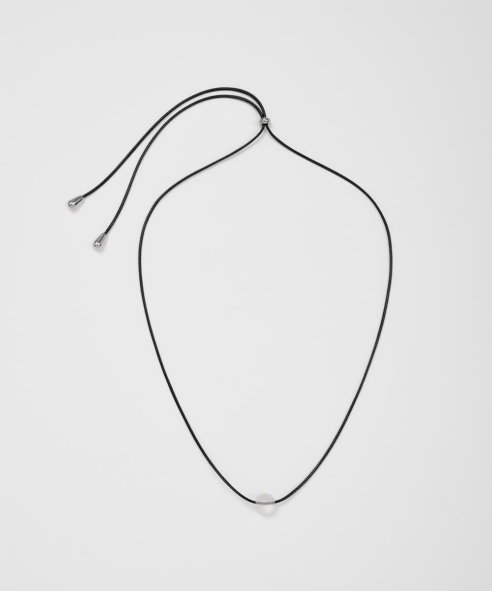 Tide ball necklace (White)